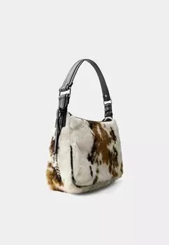 Сумочка ANIMAL Bershka, белый