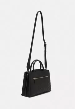 Сумочка Arlena Logo Girlfriend Satchel Guess, черная