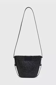 Сумочка EBRO STRAW CROSSBODY AllSaints, черный