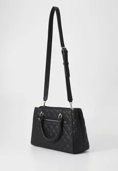 Сумочка ECO CARLY GIRLFRIEND SATCHEL Guess, черный