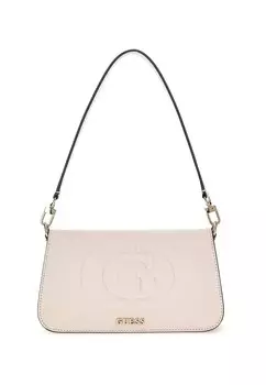 Сумочка ECO MIETTA FLAP SHOULDER BAG Guess, цвет Stone