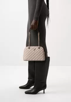 Сумочка Giully Dome Satchel Guess, бежевый