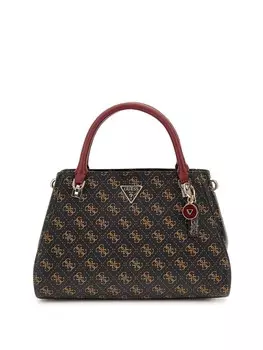 Сумочка GUESS Handbag Noelle, цвет caramel/chestnut brown/dark brown