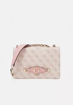 Сумочка Guess IZZY, логотип светло-розовый