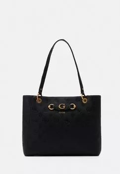 Сумочка Guess IZZY PEONY NOEL TOTE, черный