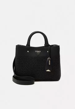 Сумочка Guess MERIDIAN GIRLFRIEND SATCHEL, черный