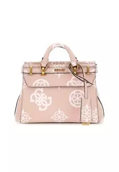 Сумочка Guess SESTRI LOGO MINI SATCHEL, цвет rosewood logo