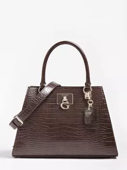 Сумочка Guess STEPHI, темно коричневый