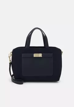 Сумочка HERITAGE MINI SATCHEL MELTON Tommy Hilfiger, темно-синий