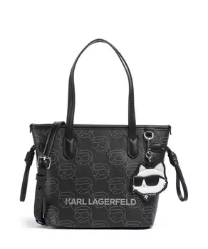 Сумочка Ikon mono из искусственной кожи Karl Lagerfeld, черный