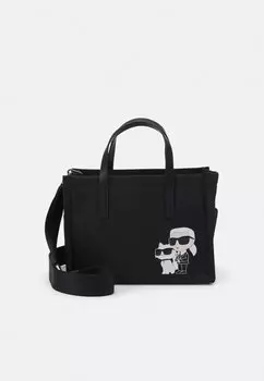 Сумочка KARL LAGERFELD IKONIK TOTE, черный