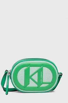 Сумочка Карла Лагерфельда Karl Lagerfeld, зеленый