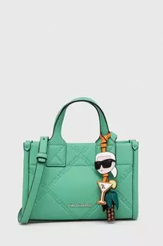 Сумочка Карла Лагерфельда Karl Lagerfeld, зеленый