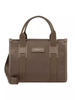 Сумочка Lancaster Basic Faculty 25 cm, серо-коричневый