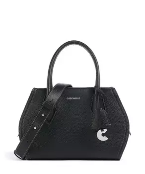 Сумочка Lord из зерненой кожи Coccinelle, черный