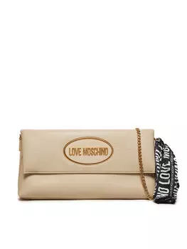 Сумочка Love Moschino, экрю