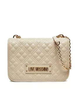Сумочка Love Moschino, экрю