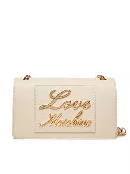 Сумочка Love Moschino, экрю