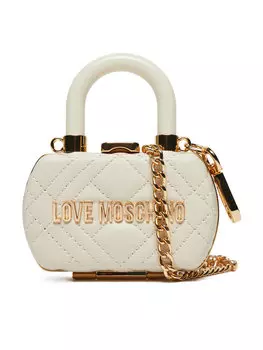 Сумочка Love Moschino, экрю