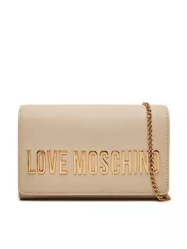 Сумочка Love Moschino, бежевый