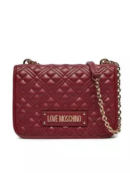 Сумочка Love Moschino, бургундия