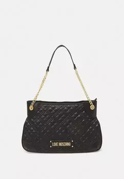 Сумочка Love Moschino СТЕГАНАЯ СУМКА, черный
