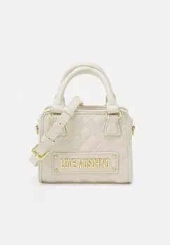 Сумочка Love Moschino СТЕГАНАЯ СУМКА, слоновая кость