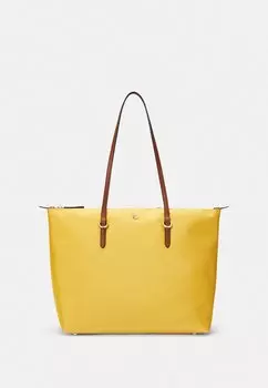 Сумочка MEDIUM KEATON TOTE BAG Ralph Lauren, цвет Bright Golden Sun/Tan