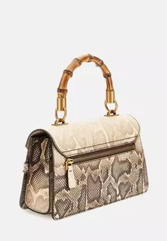 Сумочка MINI SIBEL STAMPA PITONE Guess, коричневый