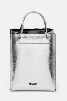 Сумочка MSGM, серебряный