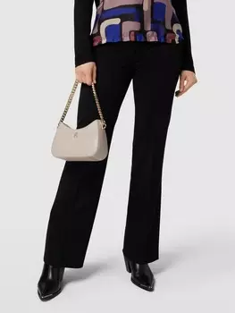 Сумочка на молнии и этикетке Tommy Hilfiger, экрю