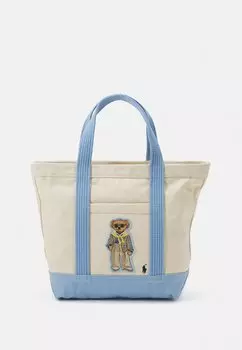 Сумочка Polo Ralph Lauren МАЛЕНЬКАЯ СУМКА, цвет ecru/carolina blue