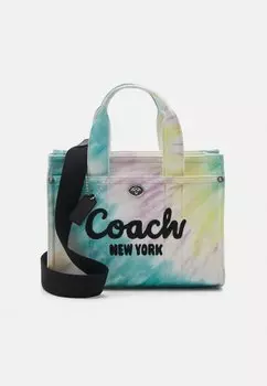 Сумочка RAINBOW CARGO TOTE Coach, разноцветный