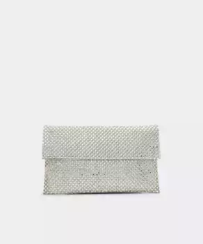 Сумочка с магнитной застежкой Aldo, серебрянный