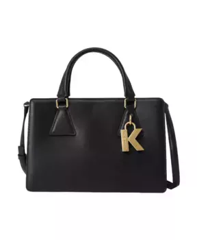 Сумочка с замком Karl Lagerfeld, черный