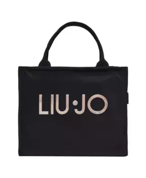Сумочка с золотыми деталями Liu Jo, черный