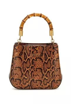 Сумочка SIBEL PYTHON Guess, коричневый