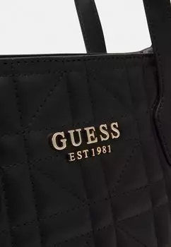 Сумочка Silvana Compartment Tote Guess, черная