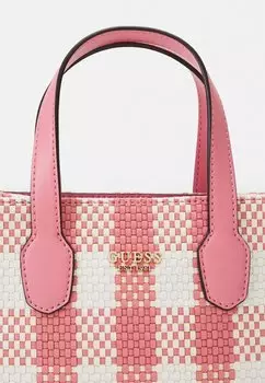 Сумочка SILVANA MINI TOTE Guess, розовый