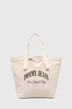 Сумочка Томми Джинс Tommy Jeans, бежевый
