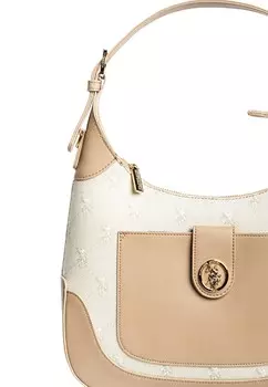 Сумочка U.S. Polo Assn., бежевый