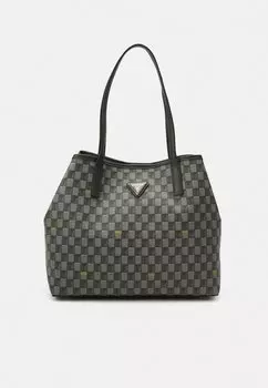 Сумочка VIKKY SET Guess, оливковый логотип