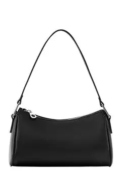Сумочка With Rings PULL&BEAR, черная