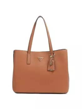 Сумочки женщина подруга подпись Guess, коричневый