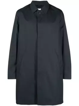 Sunspel пальто Mac, синий