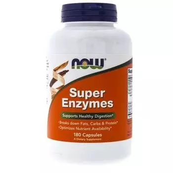Суперферменты Now Foods, 180 капсул