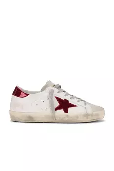 Суперзвездные кроссовки Golden Goose, белый