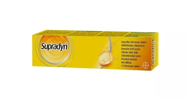 Супрадин 15 шипучих таблеток SUPRADYN