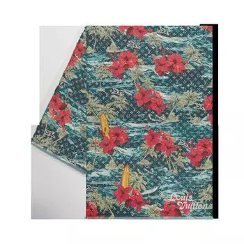 Surfin' Monogram Палантин Louis Vuitton, синий