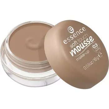 Сущность Soft Touch Мусс под макияж Тональный крем № 03 Матовый мед 16г Essence